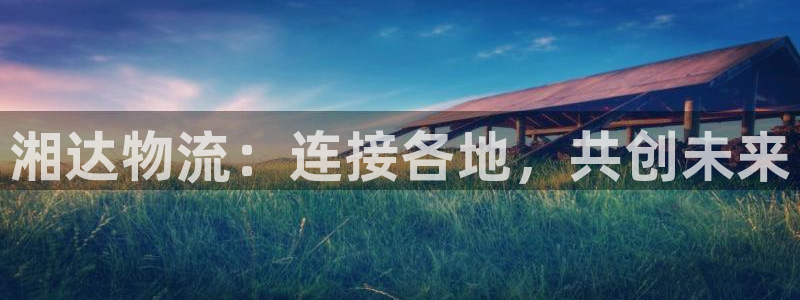 豪门国际官方官网：湘达物流：连接各地